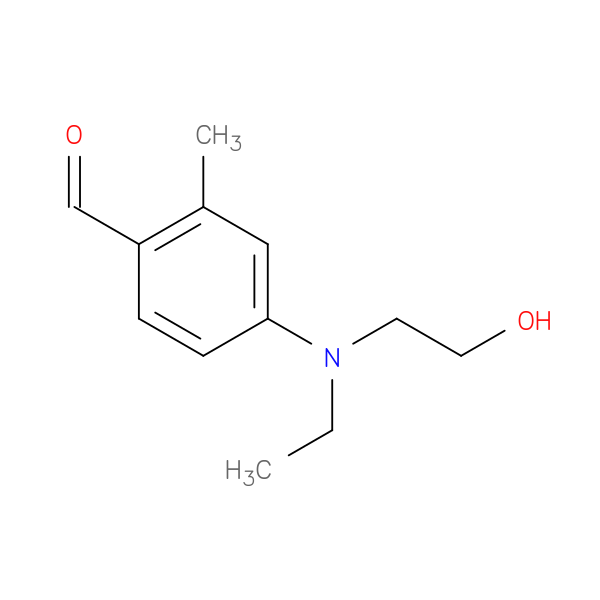 4-[ethyl(2-hydroxyethyl)amino]-2-methylbenzaldehyde