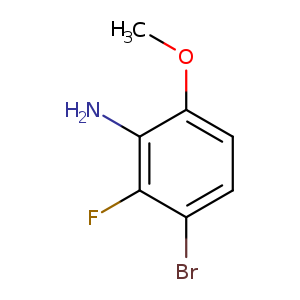 3-Bromo-2-fluoro-6-methoxyaniline