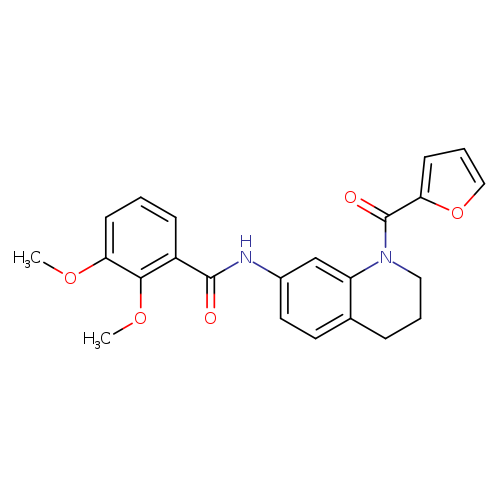 N-[1-(furan-2-carbonyl)-1,2,3,4-tetrahydroquinolin-7-yl]-2,3-dimethoxybenzamide