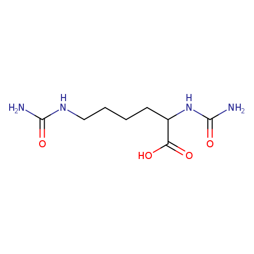 2,6-bis(carbamoylamino)hexanoic acid