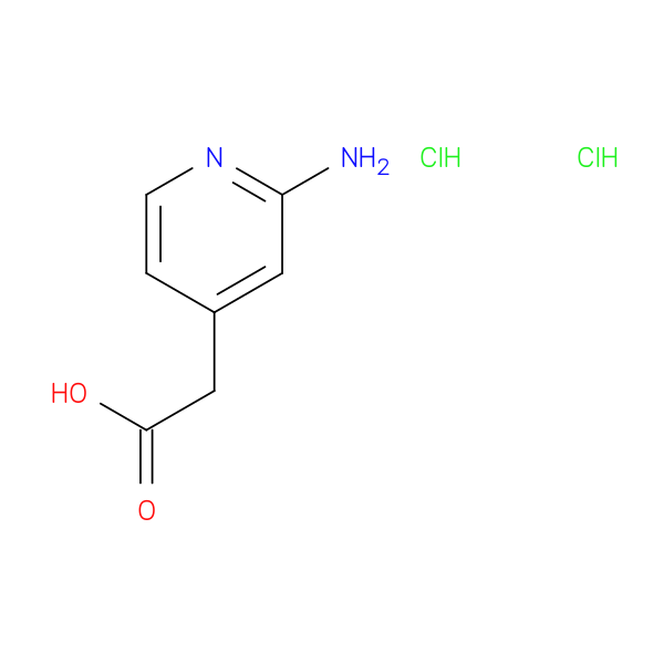 4-Pyridineacetic acid, 2-amino-,dihydrochloride