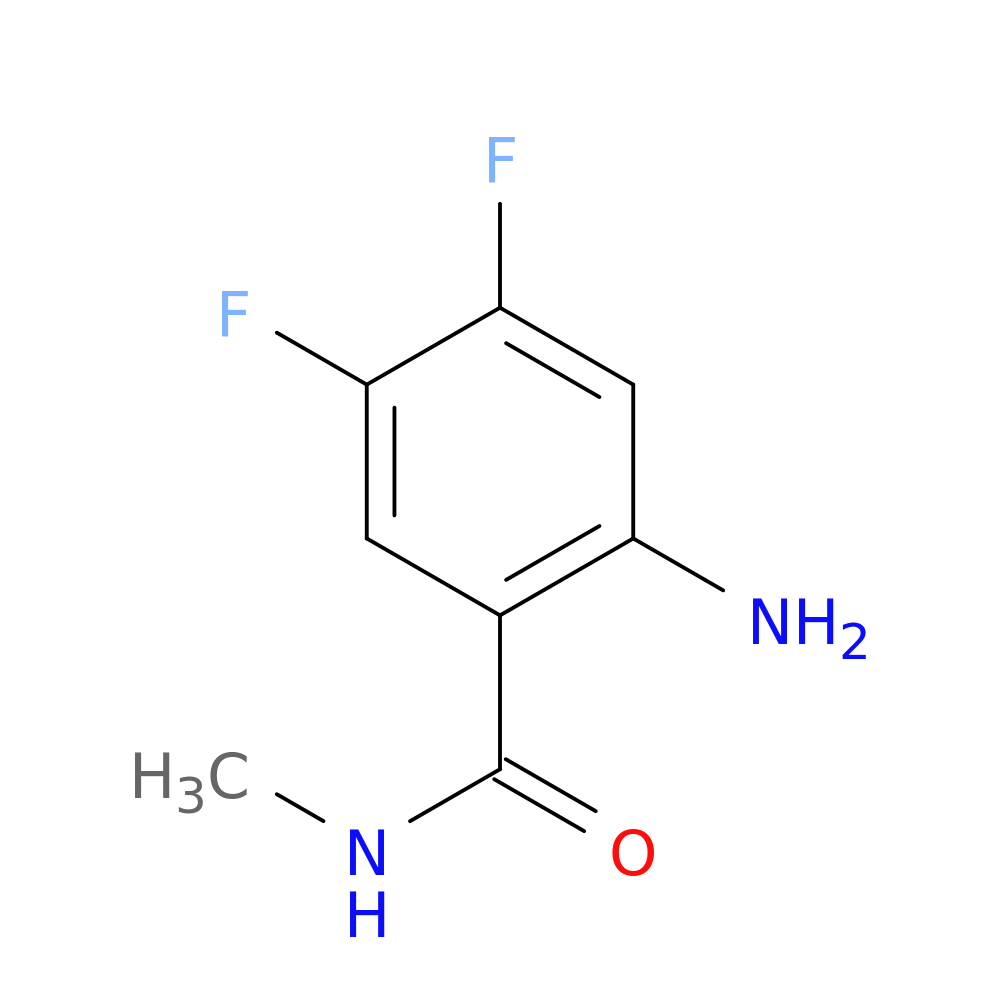 2-Amino-4,5-difluoro-N-methylbenzamide