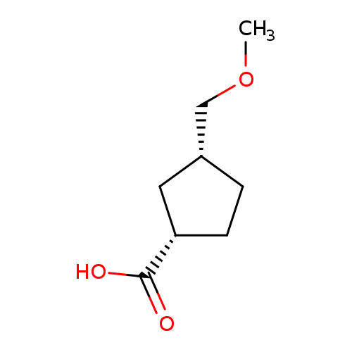 Cyclopentanecarboxylic acid, 3-(methoxymethyl)-, cis- (9CI)