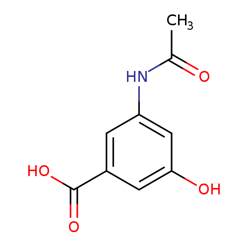 Benzoic acid, 3-(acetylamino)-5-hydroxy-