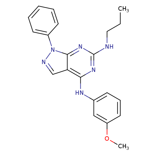 N4-(3-methoxyphenyl)-1-phenyl-N6-propyl-1H-pyrazolo[3,4-d]pyrimidine-4,6-diamine