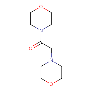 Morpholine, 4-(4-morpholinylacetyl)- (9CI)