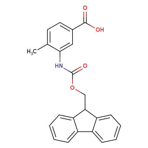 3-((((9H-Fluoren-9-yl)methoxy)carbonyl)amino)-4-methylbenzoic acid