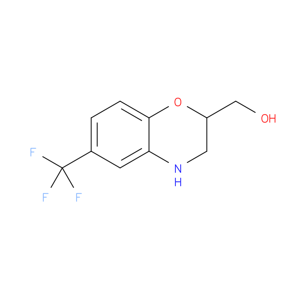 [6-(trifluoromethyl)-3,4-dihydro-2H-1,4-benzoxazin-2-yl]methanol
