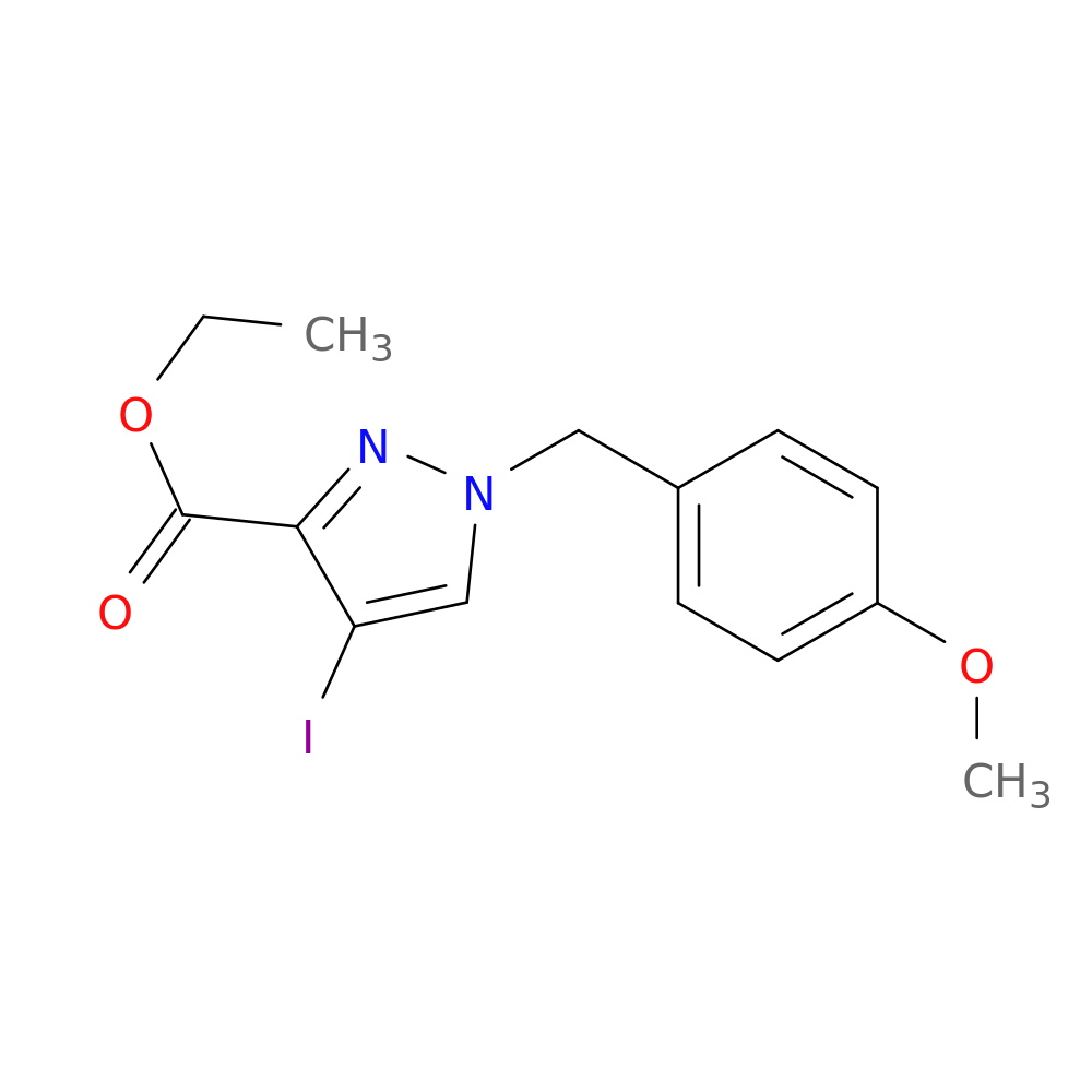 Ethyl 4-iodo-1-(4-methoxybenzyl)-1H-pyrazole-3-carboxylate