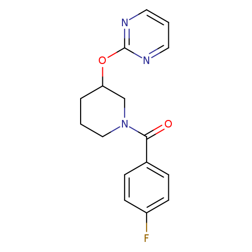 2-{[1-(4-fluorobenzoyl)piperidin-3-yl]oxy}pyrimidine