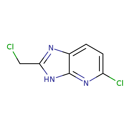 5-chloro-2-(chloromethyl)-3H-imidazo[4,5-b]pyridine