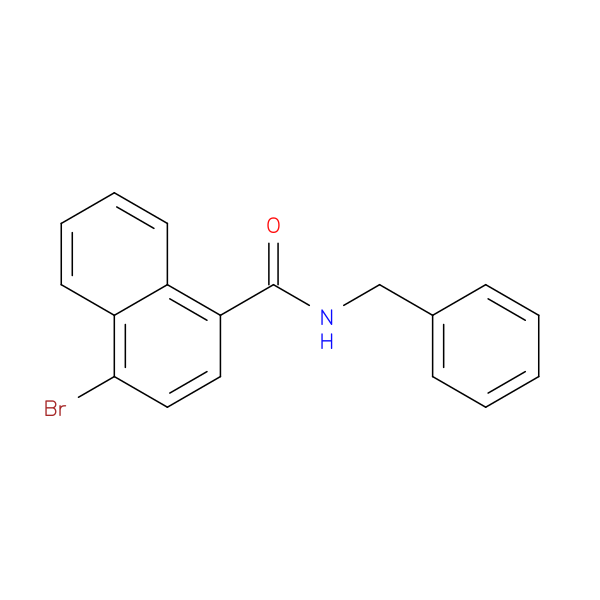 N-Benzyl-4-bromonaphthalene-1-carboxamide