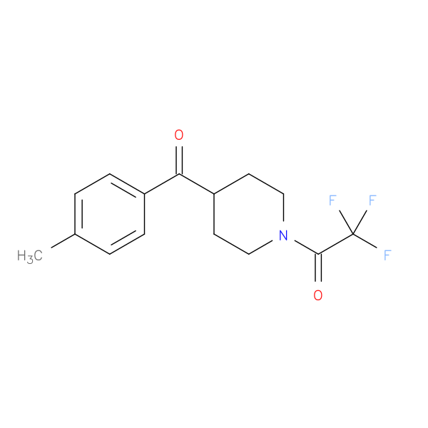 2,2,2-Trifluoro-1-(4-(4-Methylbenzoyl)piperidin-1-yl)ethanone