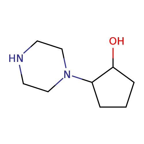 2-(piperazin-1-yl)cyclopentan-1-ol, Mixture of diastereomers