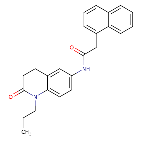 2-(naphthalen-1-yl)-N-(2-oxo-1-propyl-1,2,3,4-tetrahydroquinolin-6-yl)acetamide
