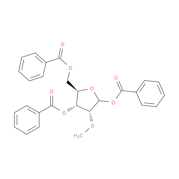 1,3,5-Tri-O-benzoyl-2-O-methyl-D-ribofuranose