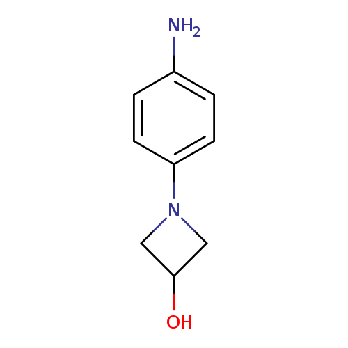 3-Azetidinol,1-(4-aminophenyl)-(9CI)