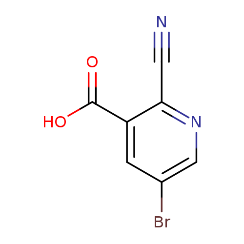 5-Bromo-2-cyanonicotinic acid