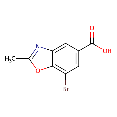 7-bromo-2-methyl-1,3-benzoxazole-5-carboxylicacid