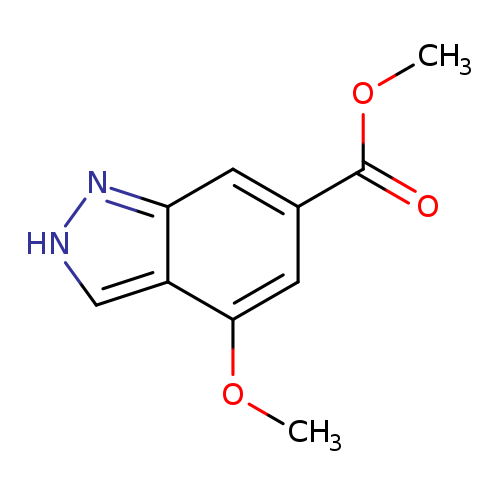 4-Methoxy-6-(1H)indazole carboxylic acid methyl ester