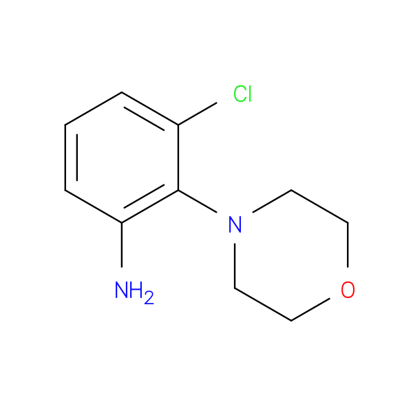 3-Chloro-2-morpholinoaniline