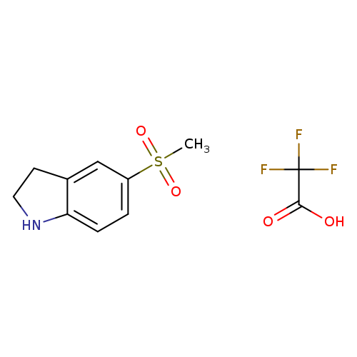 5-methanesulfonyl-2,3-dihydro-1H-indole; trifluoroacetic acid