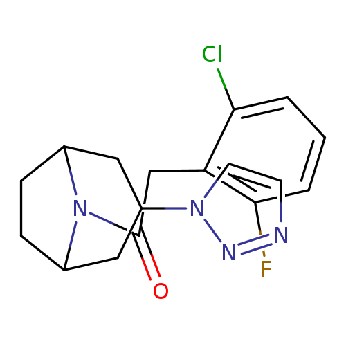 2-(2-chloro-6-fluorophenyl)-1-[3-(1H-1,2,3-triazol-1-yl)-8-azabicyclo[3.2.1]octan-8-yl]ethan-1-one