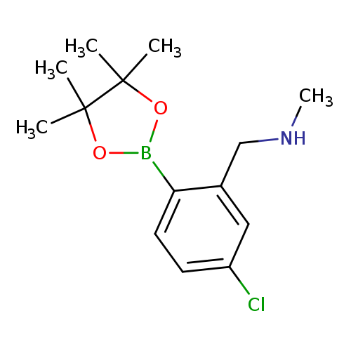 4-Chloro-2-(N-methylaminomethyl)phenylboronic acid, pinacol ester
