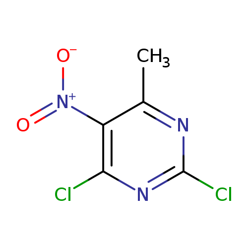 Pyrimidine, 2,4-dichloro-6-methyl-5-nitro-