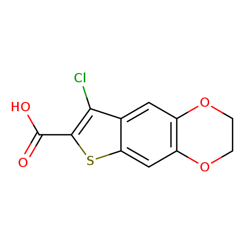 8-Chloro-2,3-dihydrothieno[2,3-g][1,4]benzodioxine-7-carboxylic acid