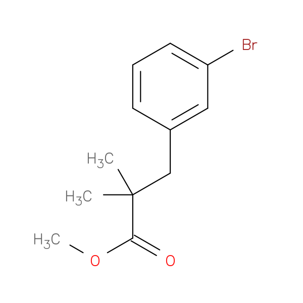 Methyl 3-(3-bromophenyl)-2,2-dimethylpropanoate