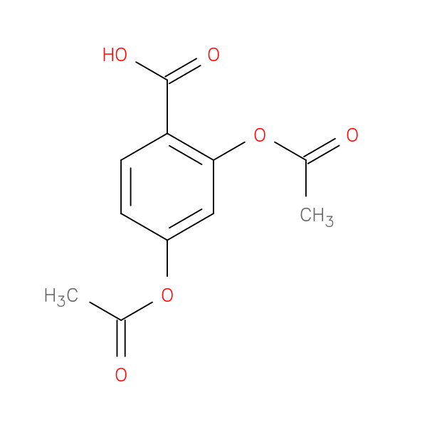 2,4-bis(acetyloxy)benzoic acid