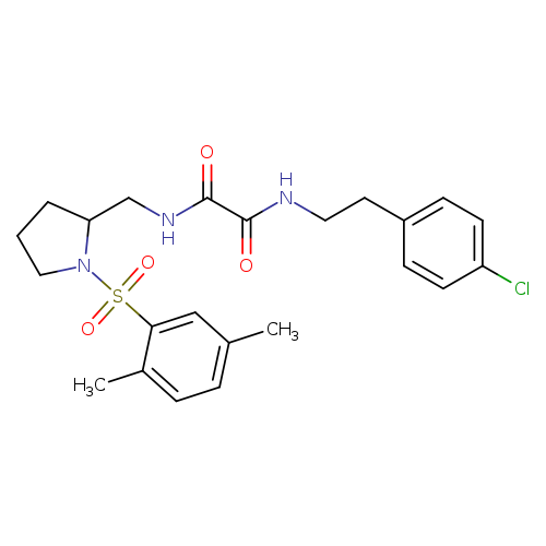N'-[2-(4-chlorophenyl)ethyl]-N-{[1-(2,5-dimethylbenzenesulfonyl)pyrrolidin-2-yl]methyl}ethanediamide