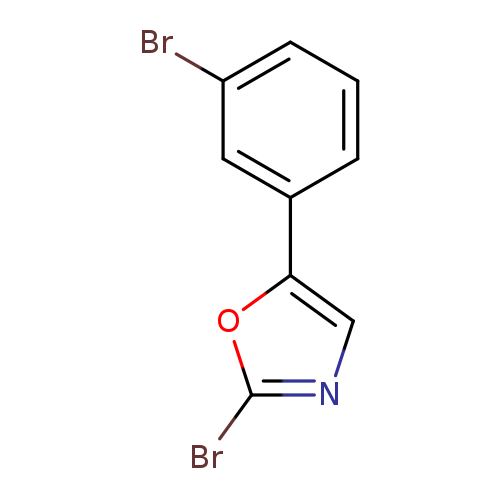 2-bromo-5-(3-bromophenyl)-1,3-oxazole