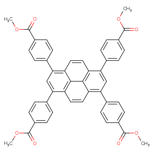 4,4’,4’’,4’’’-(1,3,6,8-Pyrenetetrayl)tetrakis-,1,1’,1’’,1’’’-benzoicAcidTetramethylEster