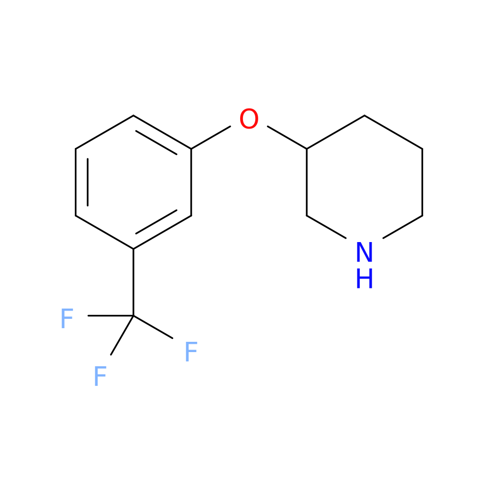 3-(3-(Trifluoromethyl)phenoxy)piperidine