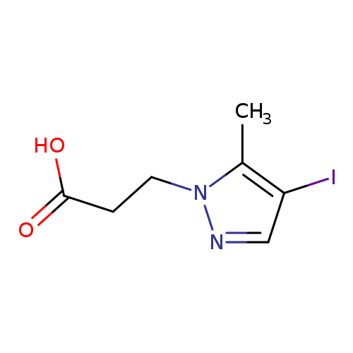 3-(4-iodo-5-methyl-1H-pyrazol-1-yl)propanoic acid