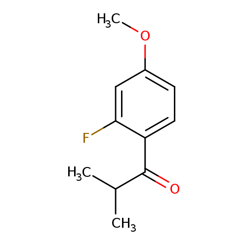 1-(2-fluoro-4-methoxyphenyl)-2-methylpropan-1-one