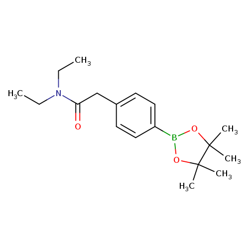 4-(Diethylaminocarbonyl)methylphenylboronic acid, pinacol ester