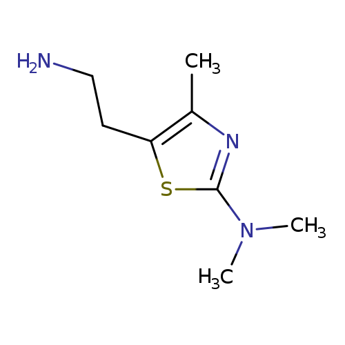 5-(2-aminoethyl)-N,N,4-trimethyl-1,3-thiazol-2-amine