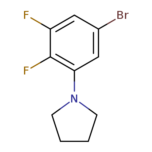 1-(5-bromo-2,3-difluorophenyl)pyrrolidine