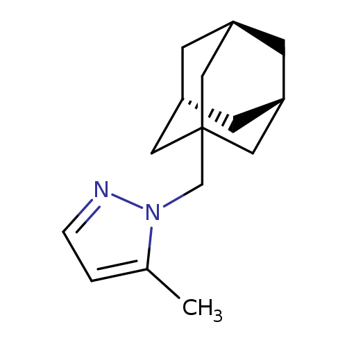 1H-Pyrazole, 5-methyl-1-(tricyclo[3.3.1.13,7]dec-1-ylmethyl)-
