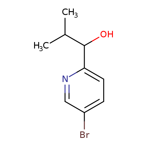 1-(5-bromo-pyridin-2-yl)-2-methyl-propan-1-ol