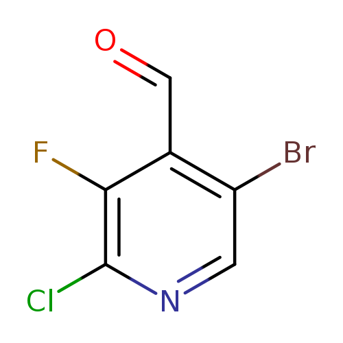 5-bromo-2-chloro-3-fluoropyridine-4-carbaldehyde