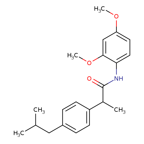 N-(2,4-dimethoxyphenyl)-2-(4-isobutylphenyl)propanamide