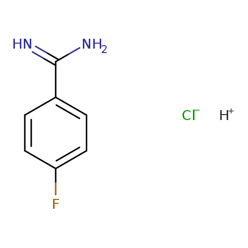 Benzenecarboximidamide, 4-fluoro-, monohydrochloride