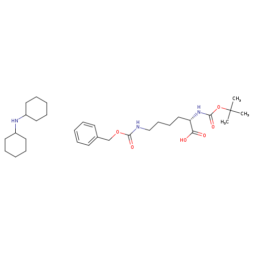 Dicyclohexylamine (S)-6-(((benzyloxy)carbonyl)amino)-2-((tert-butoxycarbonyl)amino)hexanoate