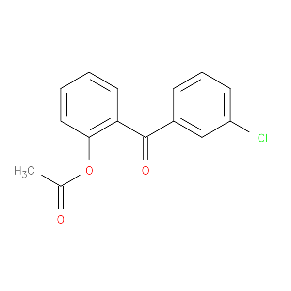2-Acetoxy-3'-chlorobenzophenone