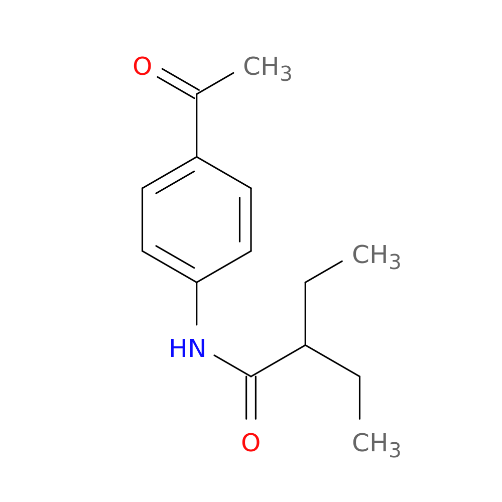 N-(4-Acetylphenyl)-2-ethylbutanamide