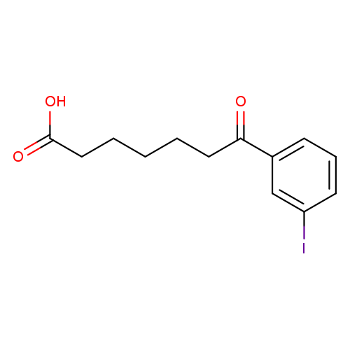 7-(3-Iodophenyl)-7-oxoheptanoic acid